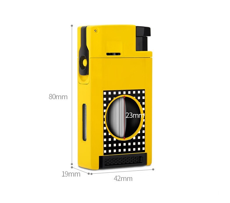 Bật lửa cigar hoạ tiết nghệ thuật 2 trong 1 CGL6217 16