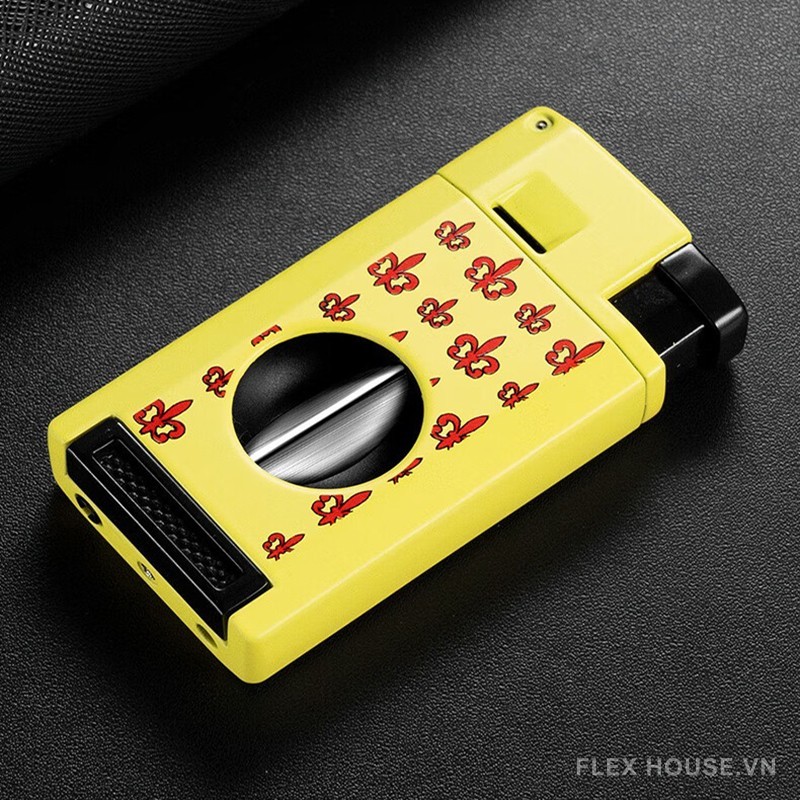 Bật lửa cigar hoạ tiết nghệ thuật 2 trong 1 CGL6217 9