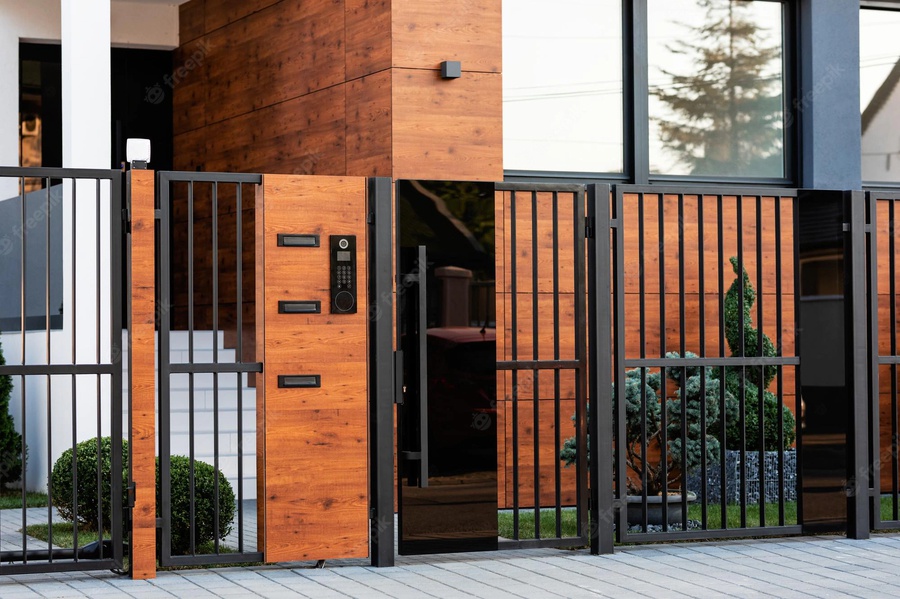 Cổng rào hiện đại - Tạo sự khác biệt cho ngôi nhà bạn 4 cổng rào hiện đại tích hợp thiết bị thông minh