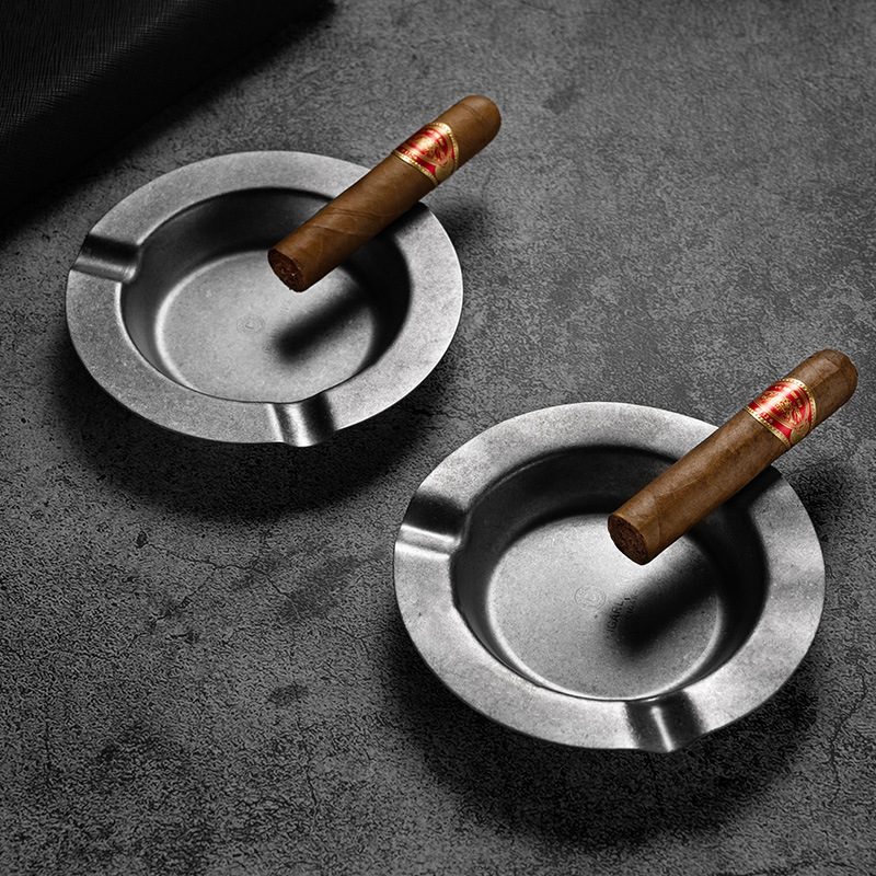 Gạt tàn 3 điếu cigar hợp kim tối giản ấn tượng CGL1874 8