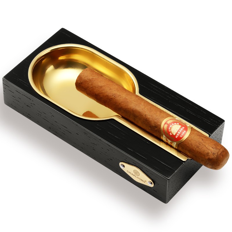 Gạt tàn cigar gỗ 1 điếu sang trọng hiện đại CGL8226 4
