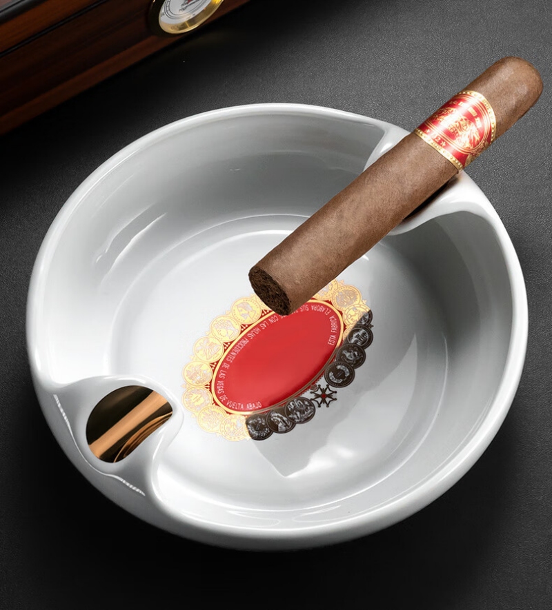 Gạt tàn cigar gốm sứ dạng tròn nhiều màu CGL5914 6