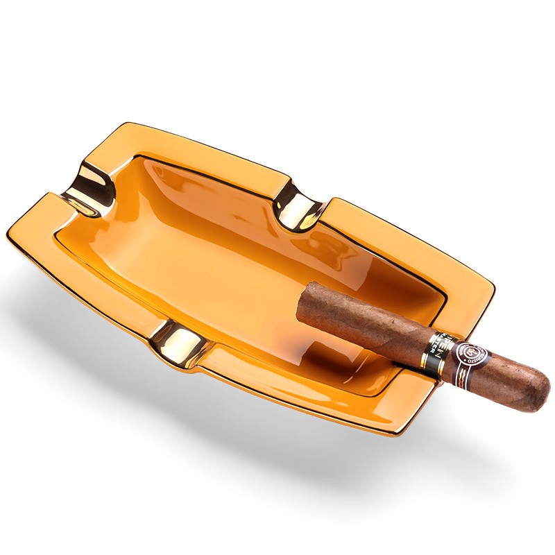Gạt tàn cigar gốm sứ kiểu dáng thanh lịch CGL7655 4