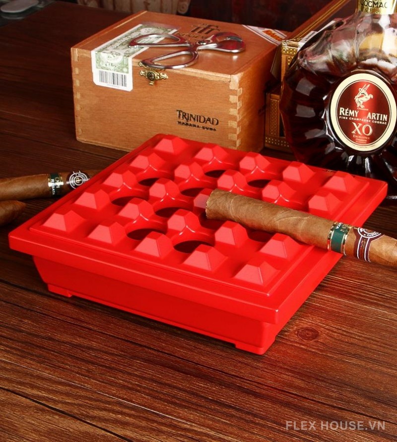 Gạt tàn cigar hợp kim kẽm decor nghệ thuật CGL6649 10