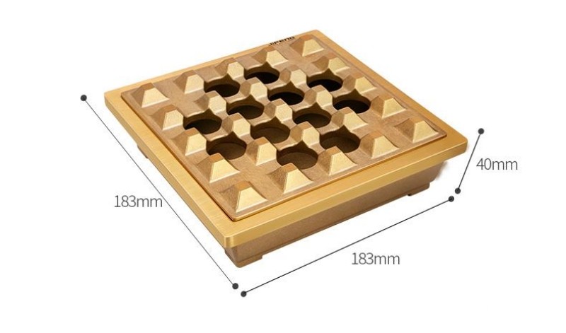 Gạt tàn cigar hợp kim kẽm decor nghệ thuật CGL6649 9