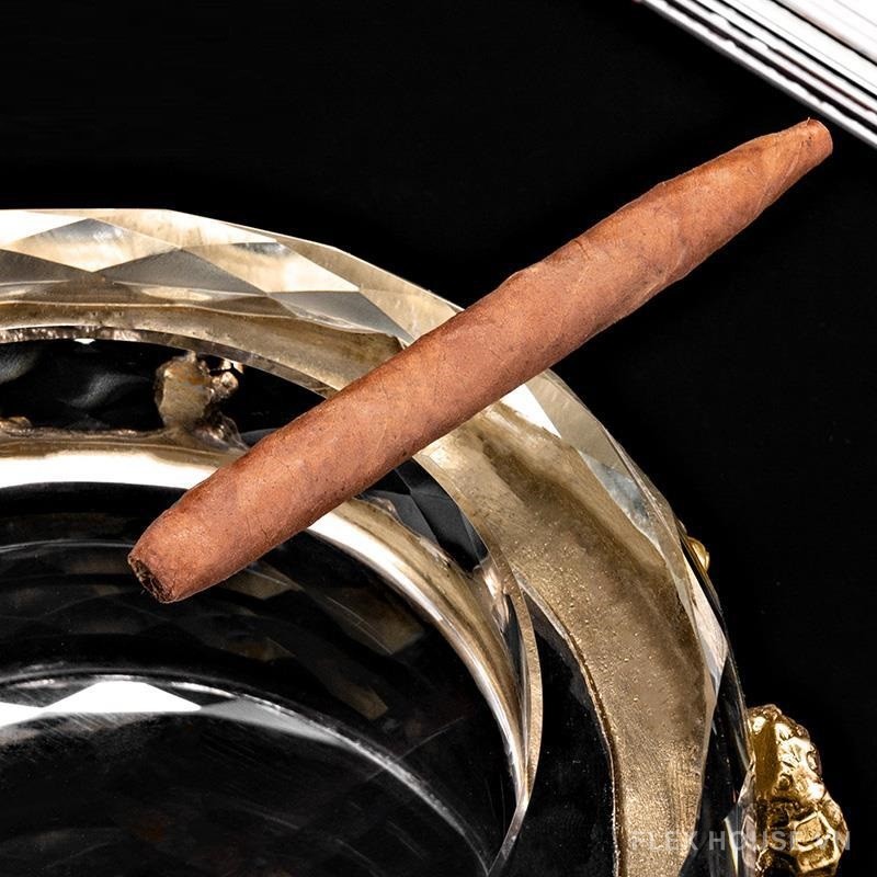 Gạt tàn cigar pha lê 4 điếu cao cấp sang trọng CGL3858 7