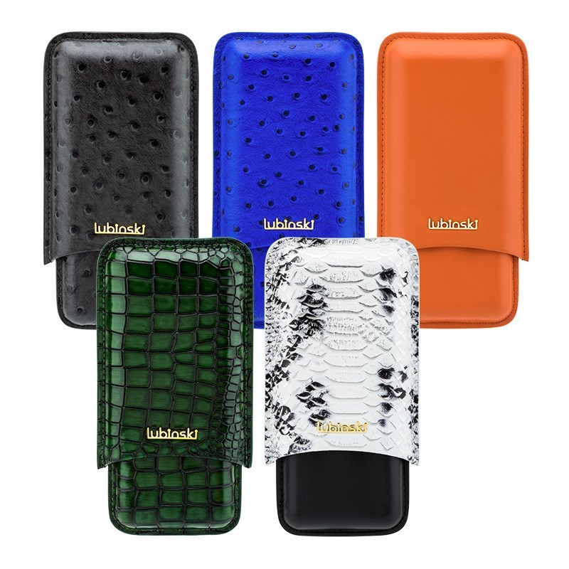 Hộp đựng cigar hoạ tiết da cá sấu cao cấp LBS696 10