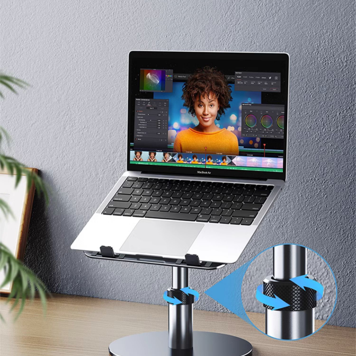 Kệ nâng màn hình hợp kim nhôm cao cấp XC6800 14