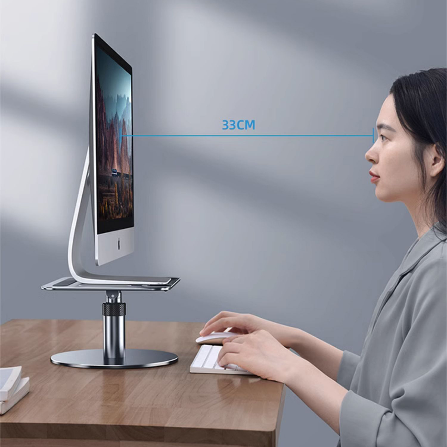 Kệ nâng màn hình hợp kim nhôm cao cấp XC6800 10