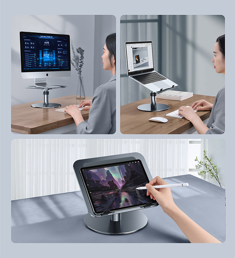 Kệ nâng màn hình hợp kim nhôm cao cấp XC6800 11