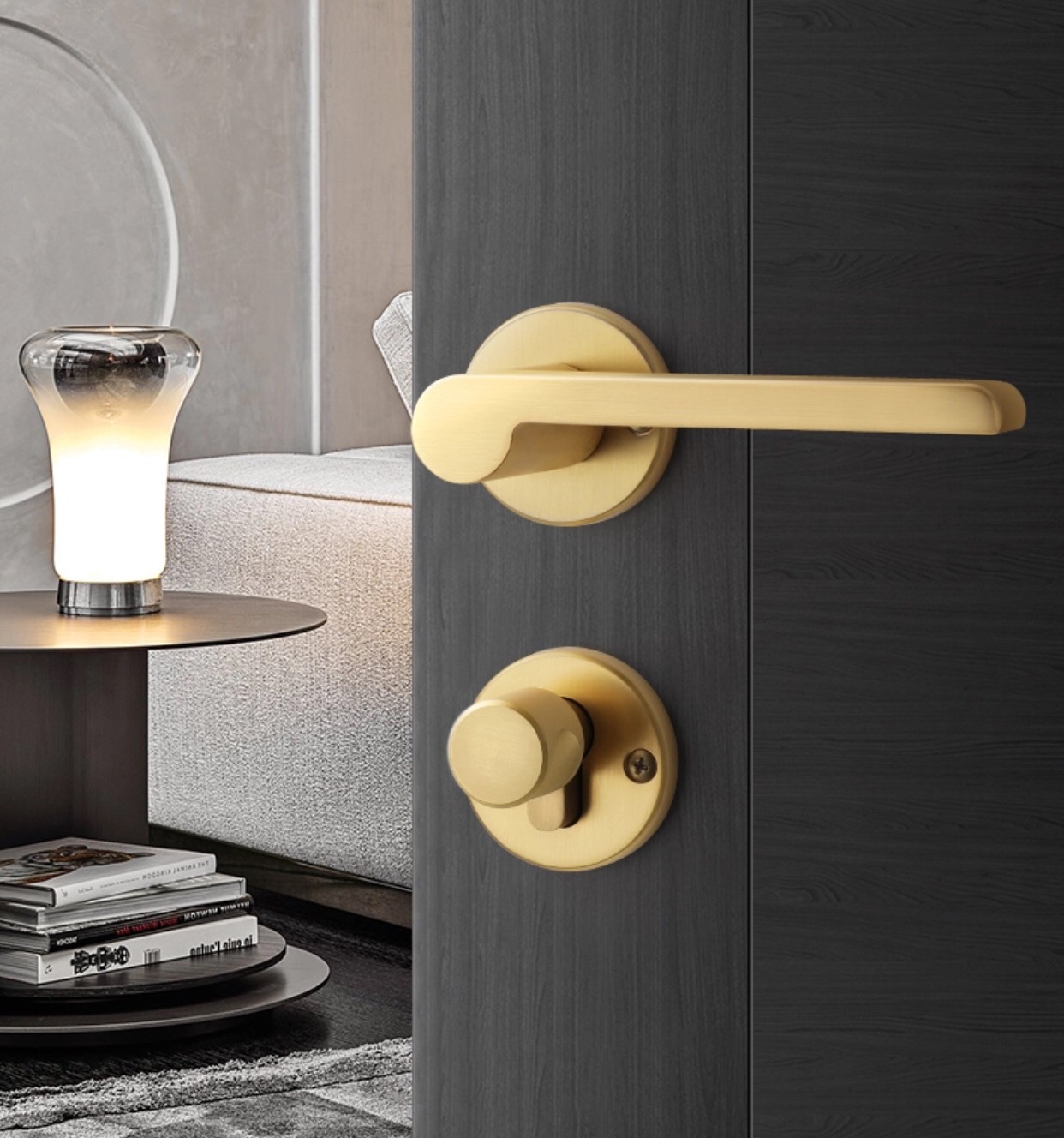 Kinh nghiệm chọn khóa cửa tay gạt từ chuyên gia nội thất 2 Khóa cửa tay gạt