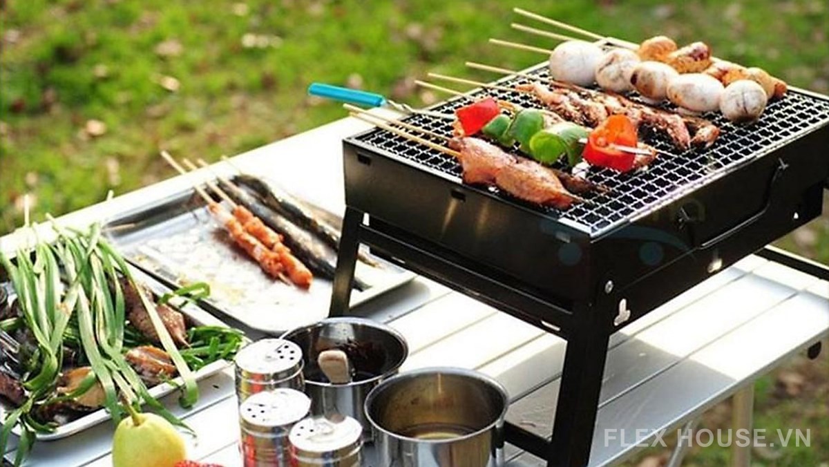 Hướng dẫn xây dựng bếp nướng ngoài trời đơn giản 4 Đồ nướng và các dụng cụ bếp nướng