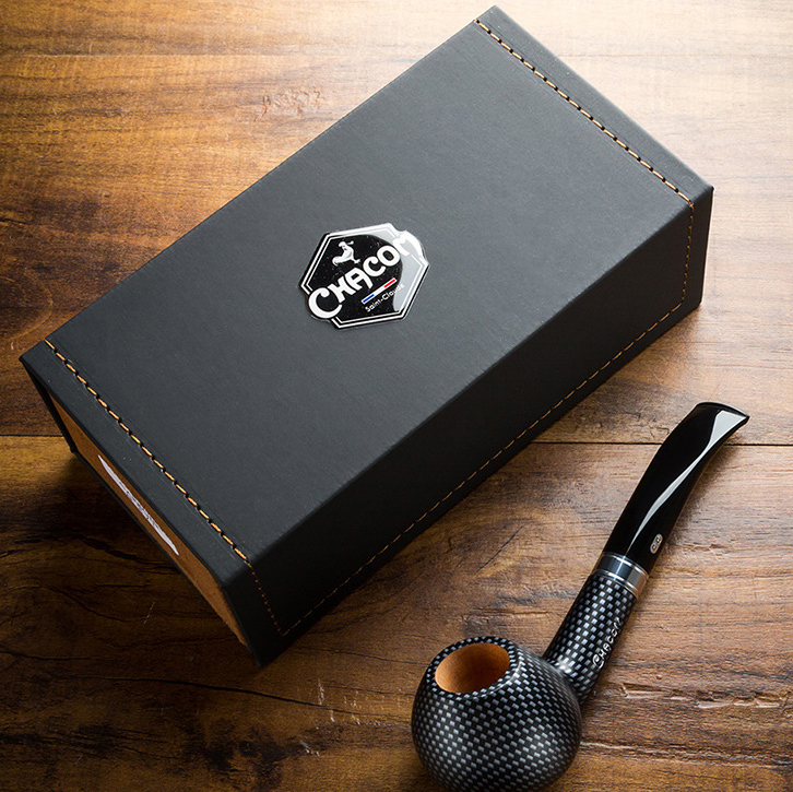 Tẩu hút cigar gỗ tầm xuân hoạ tiết caro cao cấp LBS697 20