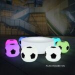 Bộ bàn ghế bar đèn led hình trái bóng sáng tạo FLF535 (1)