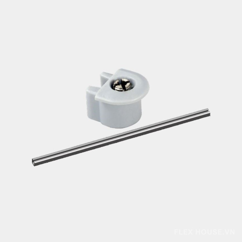 Bộ bánh xe cửa trượt giảm chấn cho tủ 3 cánh Taura T309B 7