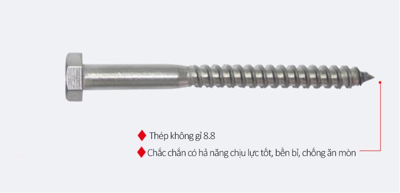 Bộ ray trượt barn door cửa đơn bằng inox kiểu Mỹ RT323 11