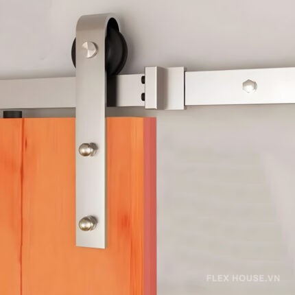 Thang trượt Barn Door dành cho tủ sách và hơn thế nữa 4