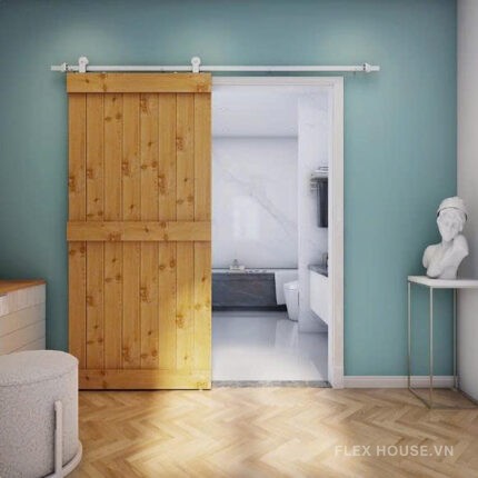Thang trượt Barn Door dành cho tủ sách và hơn thế nữa 2