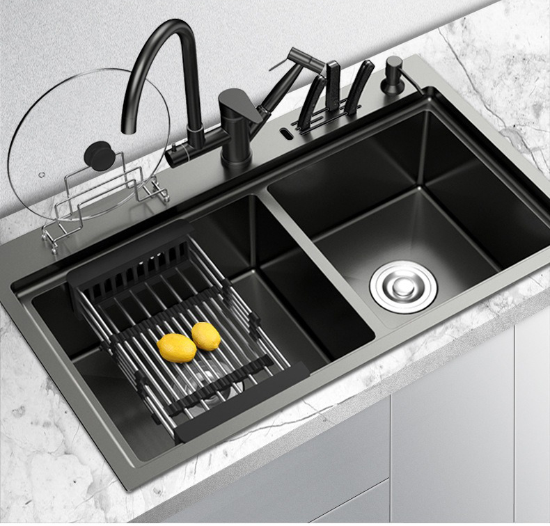 Tiêu Chí Chọn Chậu Rửa Chén Không Thể Bỏ Qua 3 Chậu rửa bát 2 ngăn