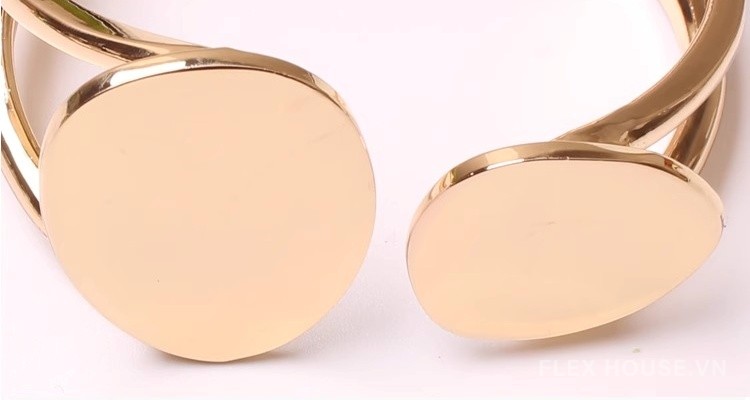 Đai cài rèm hợp kim hình elip sang trọng FSH3549 9