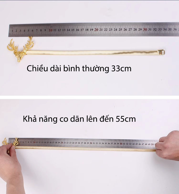 Dây buộc rèm cao cấp hình đầu hươu kiểu Bắc Âu FSH799 9
