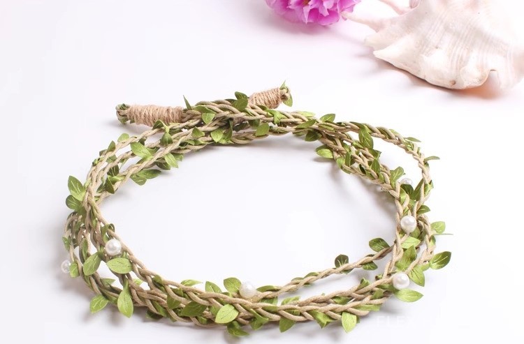 Dây buộc rèm cửa đính lá phong cách Tropical FSH3065 9