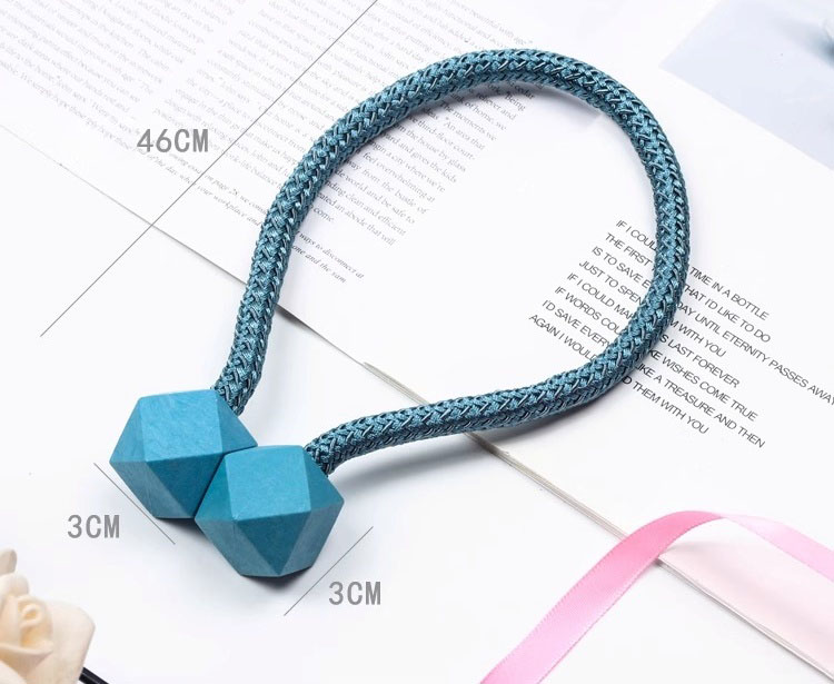Dây buộc rèm đầu nam châm bằng nhựa lúa mạch FSH8896 15