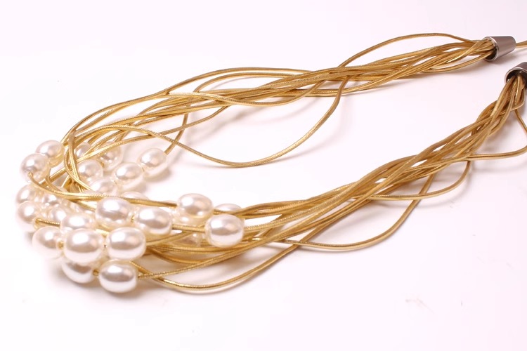 Dây đai buộc rèm phối ngọc trai hiện đại FSH4904 9