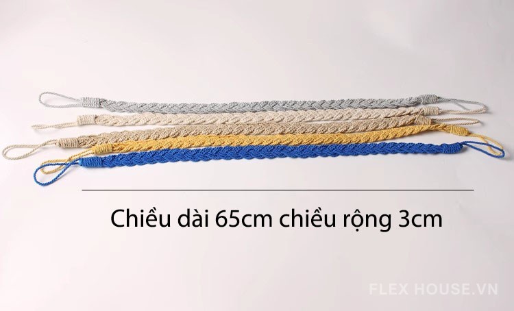 Dây đai buộc rèm phong cách Wabi Sabi FSH5630 13