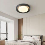 Đèn ốp trần bằng đồng chao thủy tinh kiểu Nhật FLM5088