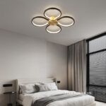 Đèn ốp trần cỏ bốn lá phong cách tối giản FLM1055 - bìa