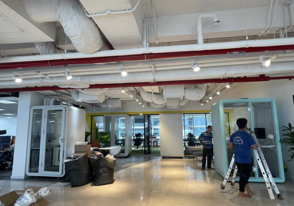 Flexhouse VN cung cấp cabin cách âm cho NVG Technology 7