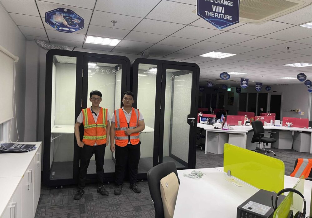 Flexhouse VN cung cấp cabin cách âm cho P&G Việt Nam 2