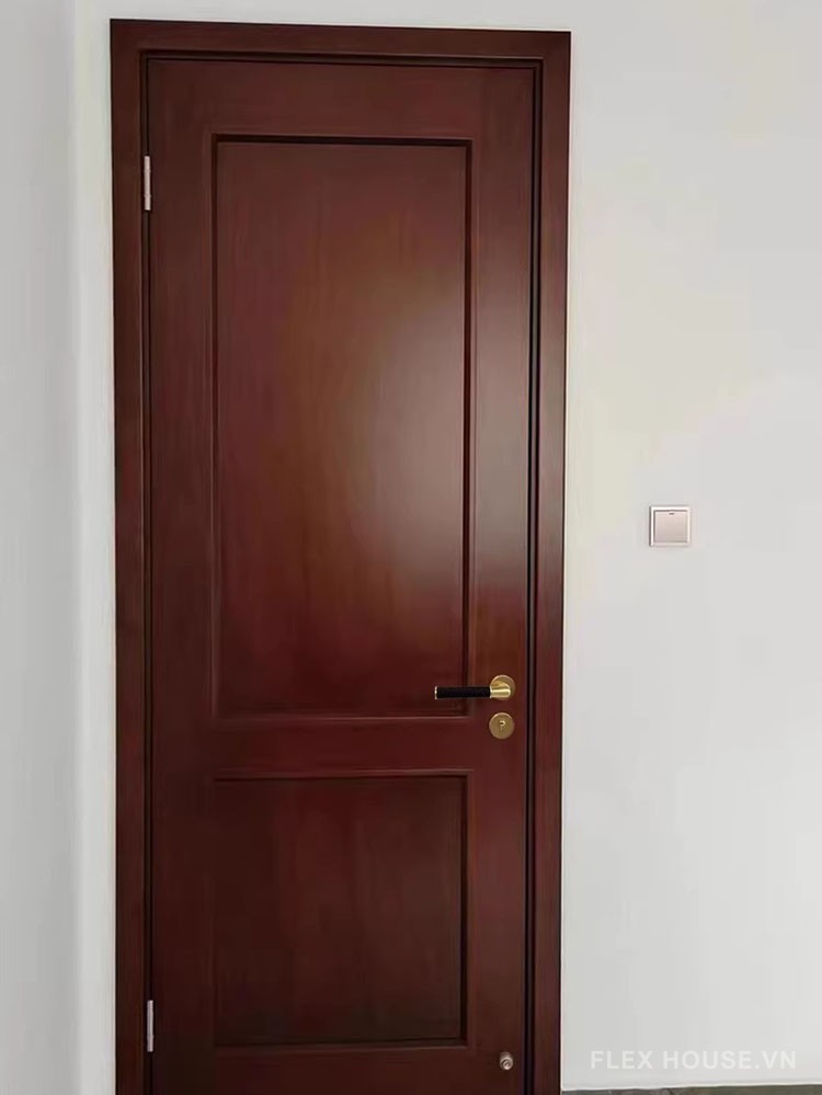 Khóa cửa phòng hợp kim tay gạt da bện cao cấp SDM918 17
