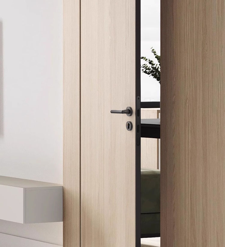 Khóa cửa phòng hợp kim tay gạt lục giác hiện đại SDM895 9
