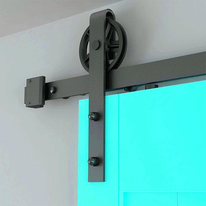 Ray trượt barn door thép carbon kiểu Mỹ RT1455 5