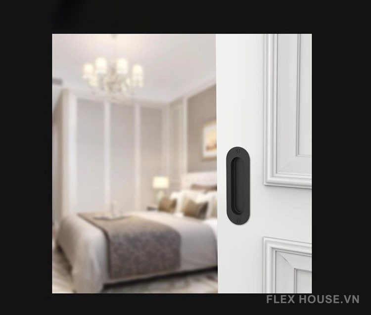Tay nắm âm cửa lùa bằng thép không gỉ JS8693 6