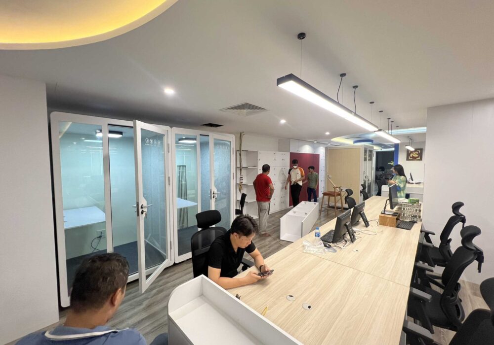 Flexhouse VN cung cấp cabin cách âm cho Tạp chí điện tử Giáo dục Việt Nam 3