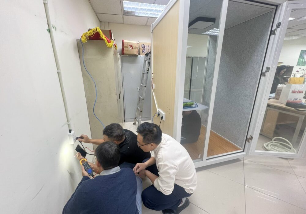Thông tấn xã Việt Nam lựa chọn cabin cách âm tại Flexhouse VN 6