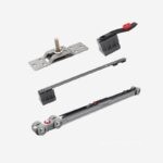 Bộ bánh xe cửa trượt cửa lùa gỗ tiện dụng Taura T905B
