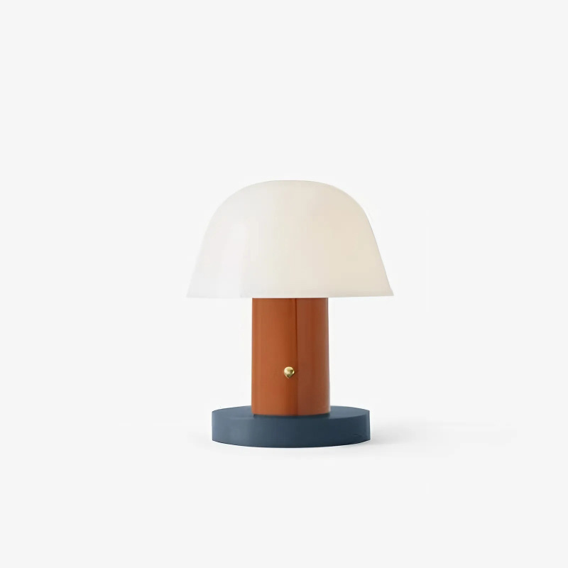 Đèn bàn decor hình nấm phong cách Bauhaus HX9655 8