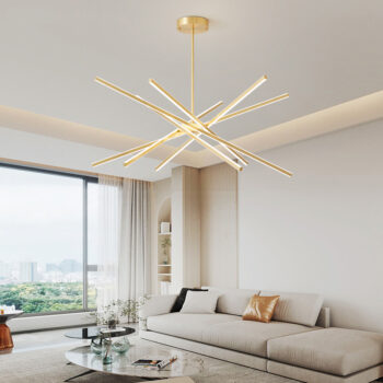 Đèn chùm bằng đồng thanh đan chéo nghệ thuật FLM471 - bìa