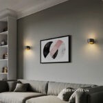 Đèn hắt tường bằng đồng decor phòng FLM5020
