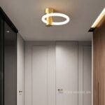 Đèn ốp trần bằng đồng decor dạng vòng FLM627 - bìa