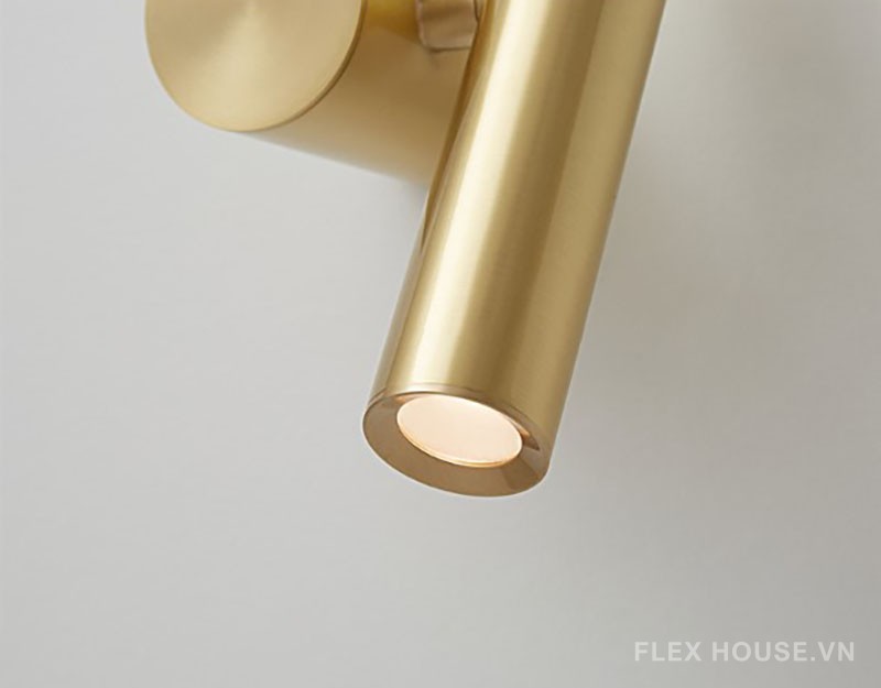 Đèn rọi gắn tường bằng đồng decor hiện đại FLM273 10