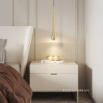 Đèn thả bằng đồng decor hình giọt nước FLM124 - bìa
