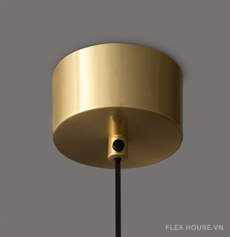 Đèn thả bằng đồng decor hình học tối giản FLM112 13