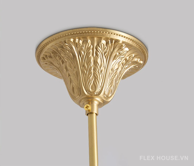 Đèn thả bằng đồng decor thiên thần sang trọng FLM178