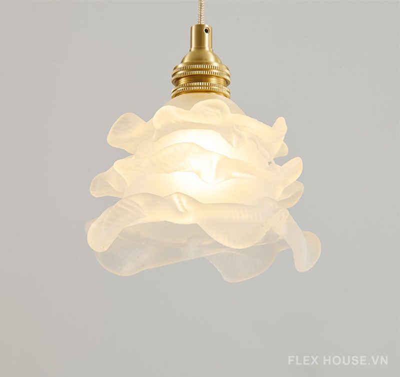 Đèn thả bằng đồng decor thiên thần sang trọng FLM178