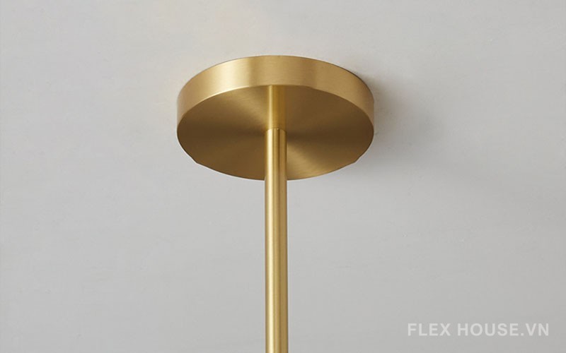 Đèn thả bằng đồng nhiều bóng decor phòng khách FLM940 9